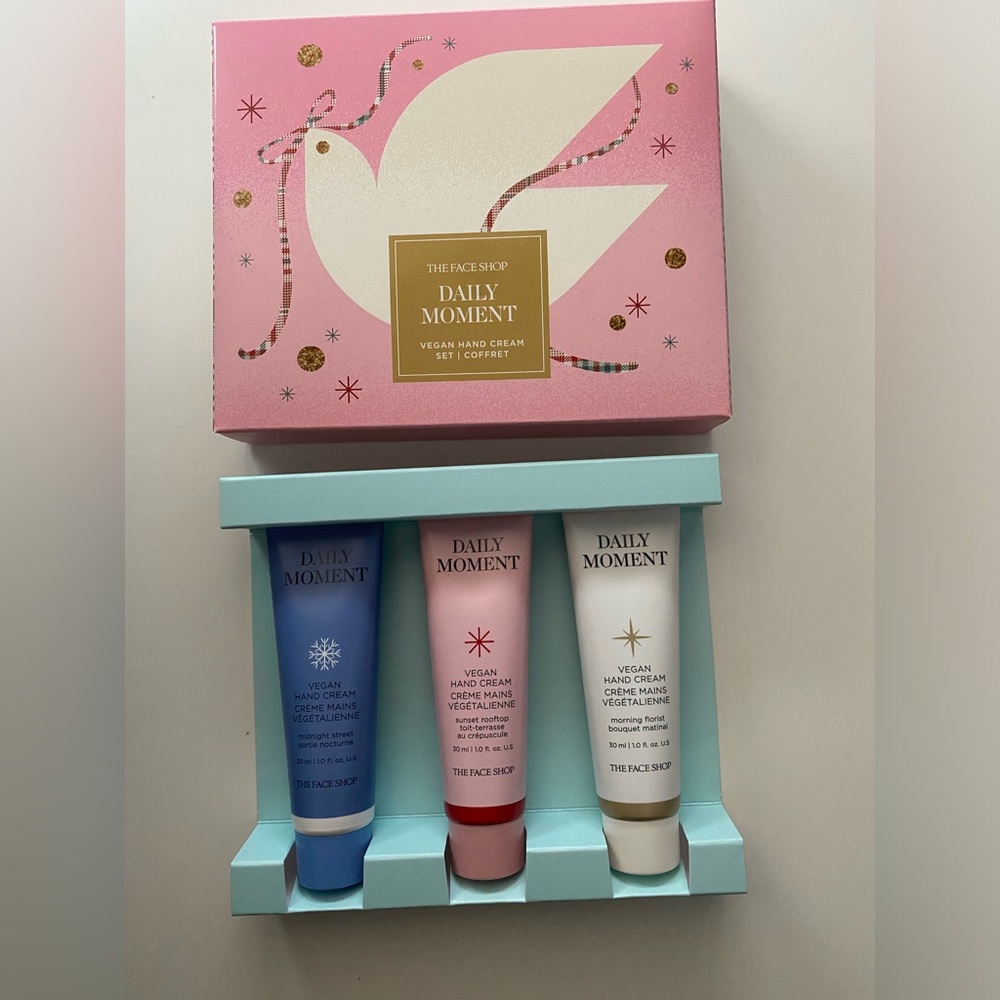 Avon Vegan Hand Creams - Daily Moments Set of 3